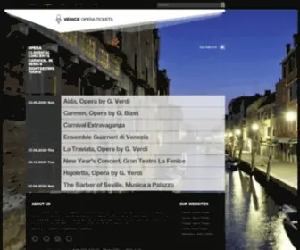 Veniceoperatickets.com(Venice Opera Tickets) Screenshot