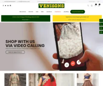 Venisons.com(Magento) Screenshot
