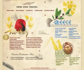 Venividitravel.com(Custom Travel Tours) Screenshot