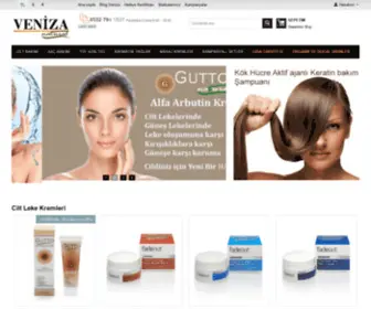 Veniza.com.tr(Veniza naturel sağlıklı yaşam ürünleri) Screenshot