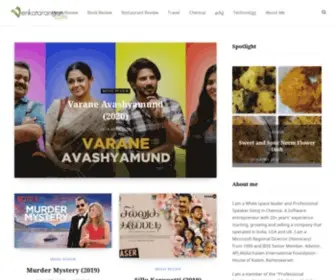 Venkatarangan.com(Venkatarangan (வெங்கடரங்கன்) blog) Screenshot