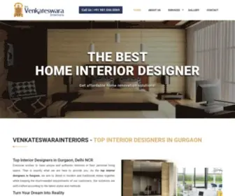 Venkateswarainteriors.com(Venkateswara) Screenshot