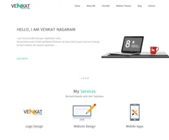 Venkatnagaram.com(Freelance Website Designer) Screenshot