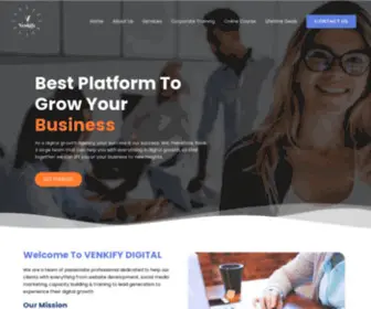 Venkify.org.in(Digital Growth Marketing Agency) Screenshot