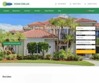 Vennemlak.com(Dalyan Venn Emlak) Screenshot