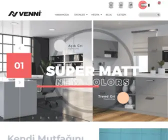 Venni.com.tr(Mutfak tezgah arası panel) Screenshot