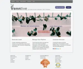 Venntive.com(Venntive-Complete Customer Lifecycle Management) Screenshot