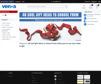 Venoa.com(Your Online Shop) Screenshot