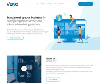 Venocommerce.com(Home) Screenshot