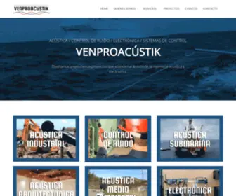 Venproacustik.com(WebSite) Screenshot