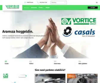 Vensis.com.tr(Vensis Havalandırma Sistemleri) Screenshot