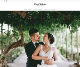 Vensistefano.com(Vensi Stefano Wedding) Screenshot