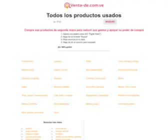 Venta-DE.com.ve(Anuncios) Screenshot