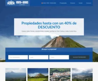 Ventadebienescostarica.com(Venta de Bienes Costa Rica) Screenshot