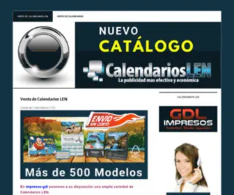 Ventadecalendarios.net(Venta de Calendarios LEN) Screenshot