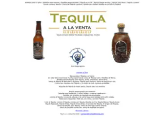 Ventadetequila.com(TEQUILA A LA VENTA) Screenshot