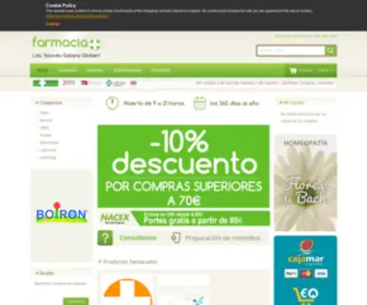 Ventahomeopatiaonline.com(Homeopatía) Screenshot