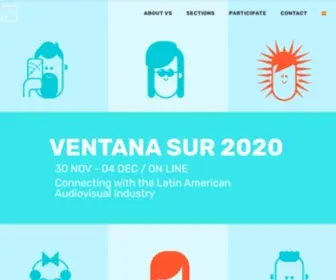 Ventana-Sur.com(Ventana Sur) Screenshot