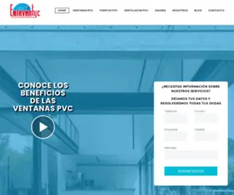 Ventanas-PVC.org(Ventanas de PVC y Puertas de PVC en México) Screenshot
