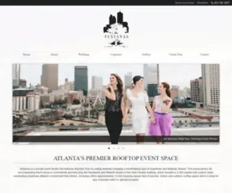 Ventanasatlanta.com(Atlanta's Premier Rooftop Event Space) Screenshot