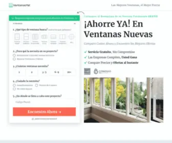 Ventanasya.com(Las mejores ventanas que se ajustan a su presupuesto) Screenshot