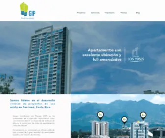 Ventas-Gip.com(Grupo Inmobiliario del Parque) Screenshot