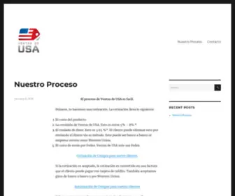 Ventasdeusa.com(Ventas de USA) Screenshot