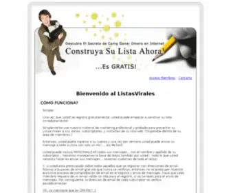 Ventasvirales.com(Construya Su Lista Rapido) Screenshot