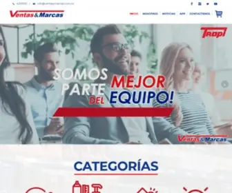 Ventasymarcas.com.co(Comercializadora lider en colombia de productos y servicios) Screenshot