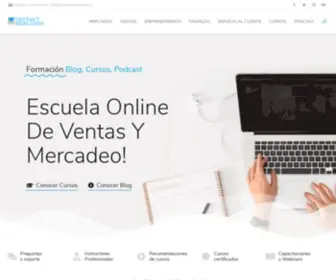 Ventasymercadeo.co(Escuela Online de Ventas y Mercadeo) Screenshot