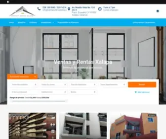 VentasyrentasXalapa.com(Inmobiliaria en Xalapa) Screenshot