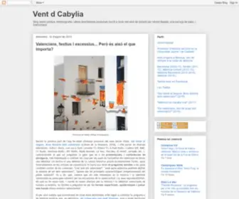 Ventdcabylia.com(Vent d Cabylia) Screenshot