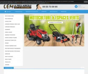 Vente-Pieces-Agricoles.com(LEM SAS) Screenshot