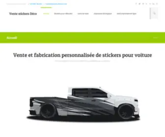 Vente-Stickers-Deco.fr(Vente stickers déco) Screenshot