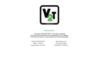 Ventedetout.com(Agence web marketing Vente de Tout) Screenshot