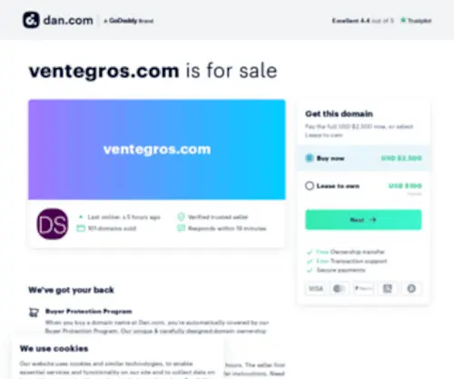 Ventegros.com(Ventegros) Screenshot