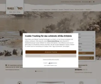 Ventertours.de(Afrika Reisen & Safaris vom Experten) Screenshot