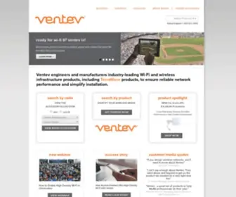 Ventevinfra.com(Wi-Fi Networking Solutions Provider) Screenshot