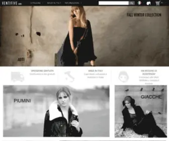 Ventifive.com(Abbigliamento Donna Made in Italy) Screenshot