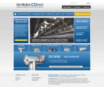 Ventilationdirect.com(Ventilation Direct) Screenshot