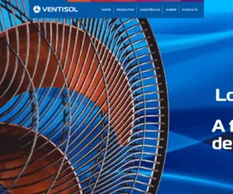 Ventisol.com.br(O ventilador do Brasil) Screenshot