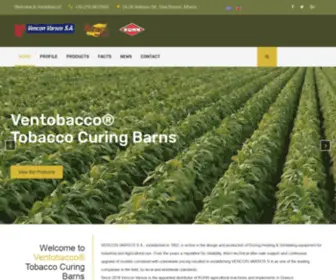 Ventobacco.com(Ξραντήρια καπνού) Screenshot