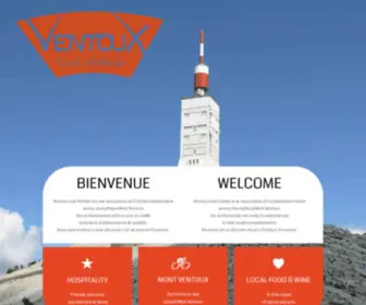 Ventoux-Hotel.fr(Hôtel Restaurant Mont Ventoux) Screenshot