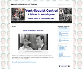 Ventriloquistcentralvideos.com(Ventriloquist Central Videos) Screenshot