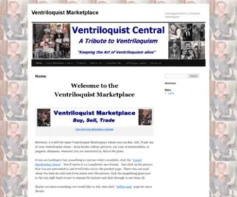 Ventriloquistmarketplace.com(Ventriloquist Marketplace) Screenshot