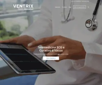 Ventrix.com.br(Health Innovation) Screenshot