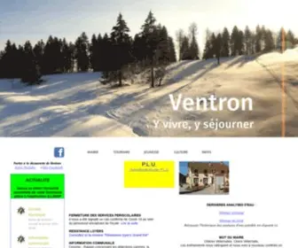 Ventron.fr(MAIRIE DE VENTRON) Screenshot