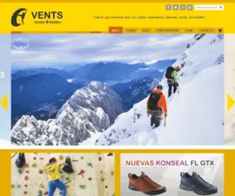 Ventsdemuntanya.com(Vents de muntanya) Screenshot