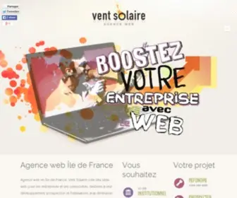 Ventsolaire.net(Vent Solaire) Screenshot