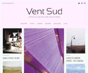 Ventsud.com(LIFESTYLE & ART DE VIVRE EN OCCITANIE) Screenshot